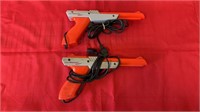 Two Nintendo Zapper Pistols