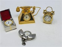 novelty mini clocks