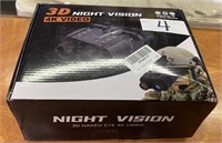 3D Night Vision 4K Video $150