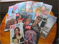 vintage LIFE magazines