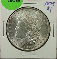 1879 Morgan Dollar BU
