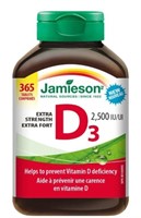 365-Pc Jamieson Vitamin D3 2500IU