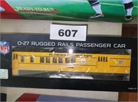 O-27 RUGGED RAILS STEELER PASSENGER TRAIN CAR