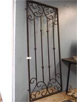 COOL WROUGHT IRON PANEL