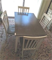 TABLE AND 4 CHAIRS