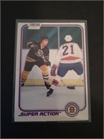 RAY BOURQUE IN ACTION 2ND YEAR CARD