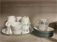 CORELLE GREEN IVY DISHES