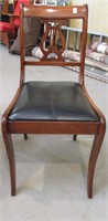 Wood Harp Back Chair