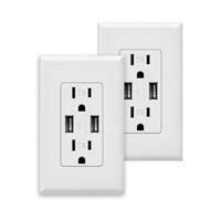 MICMI USB Outlet UL Listed High Speed Dual USB...