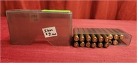 284 Win ammo and brass, 12 rounds loaded, 5