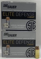 (V) Sig Sauer 380 Auto Cartridges