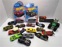Vintage and Newer Hot Wheels Cars