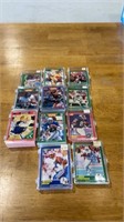 —— lot of loose football cards