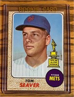 1968 Topps Tom Seaver Rookie Cup Card