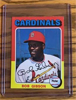 Rare 1975 Topps Mini Bob Gibson Card