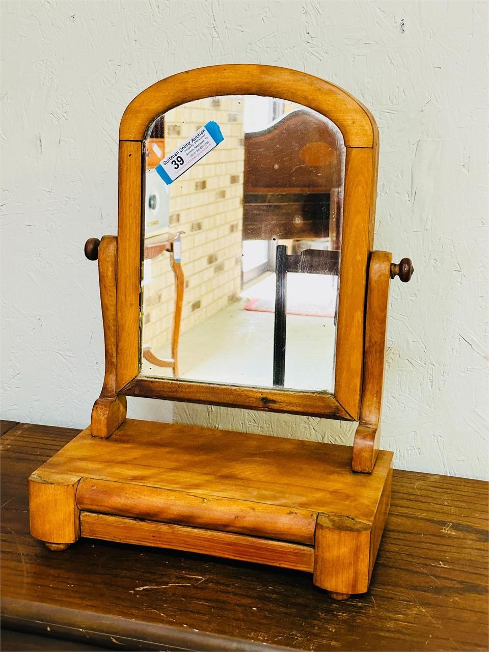 Vintage Table Top Mirror