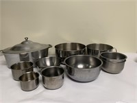 Large stainless lot