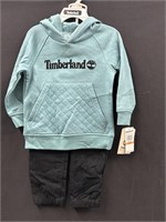 Timberland Kids 2T Hooded Sweatshirt & Pants Set
