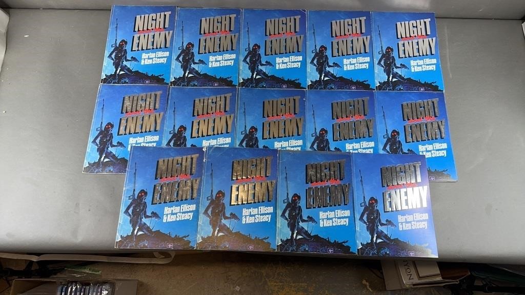 14pc Night And The Enemy Comico Graphic Novel