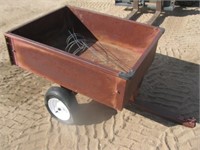 11 Cu Ft Towable Garden Dump Cart.