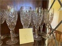 LOT 4 8 Waterford Glengarriff Champagne Glasses