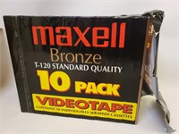 9 Unused VHS Tapes