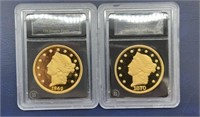 Smithsonian Proofs - $20 Gold Double Eagles