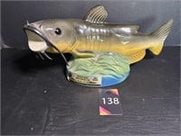 Jim Beam Walleye Fish Decanter (Empty)
