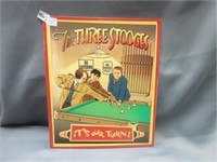The three stooges Tin sign .