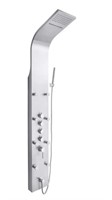 65 in. 8-Jet Rainfall Shower Panel System with