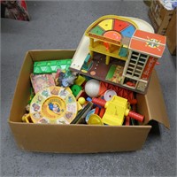 Fisher Price Garage & Assorted Early Toys