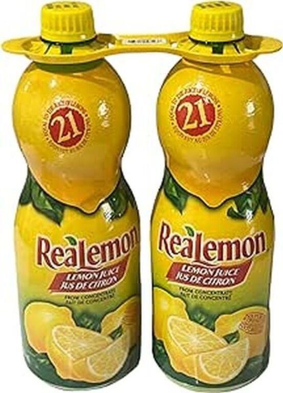 (2) RealLemon Lemon Juice 945 mL