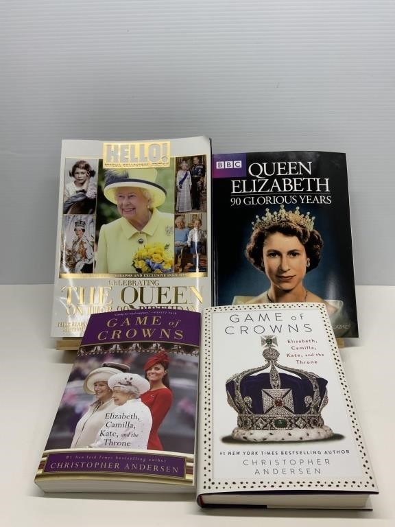 Queen Elizabeth Book Lot