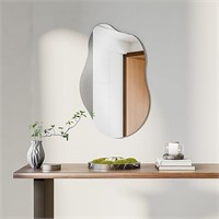 WOOD WORTH IRREGULAR MIRROR WALL DECOR