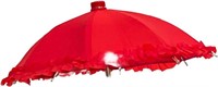 3pack Generic Doll Umbrella with Ruffle Detail, Re
