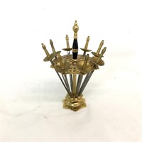 Hor d"oeuvre Sets, Swords & Sword Holder