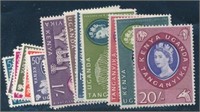 KENYA UGANDA TANGANYIKA #120-135 MINT FINE-VF H