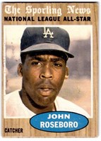 1962 Topps #397 Johnny Roseboro Sporting News All