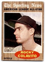 1962 Topps #472 Rocky Colavito Semi High Sporting