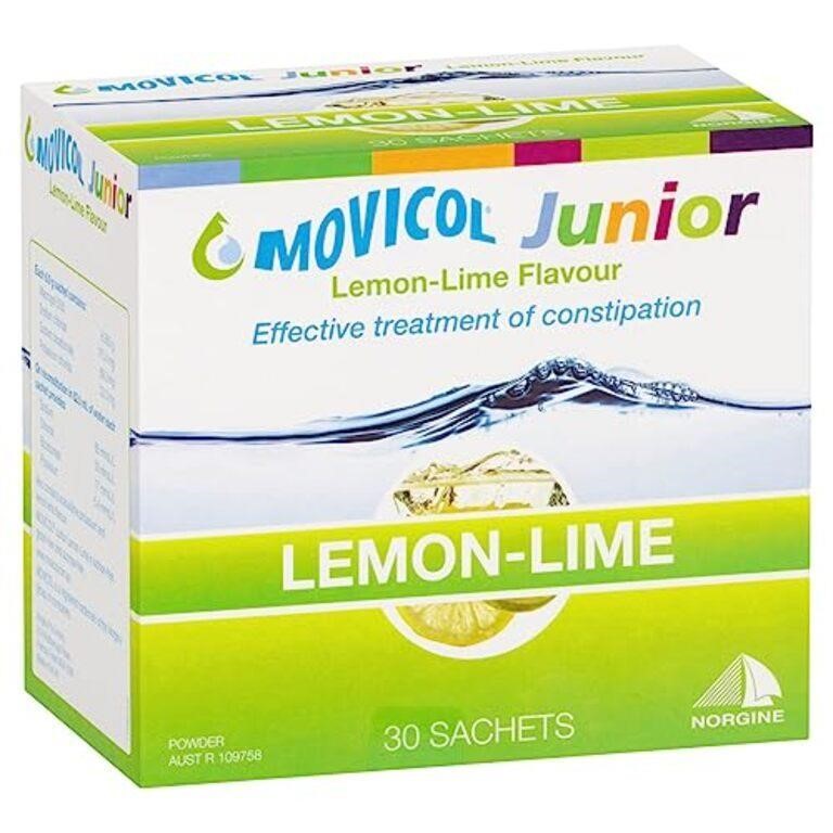2024 octMovicol Junior Lemon Lime 30 Sachets