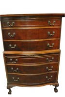 Antique Chippendale Style Chest of Drawers