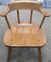 Vintage Ranch Oak Chair