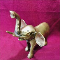 Decorative Brass Elephant (Vintage)