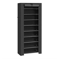 SONGMICS 10-Tier Shoe Rack, 22.8 x 11 x 63