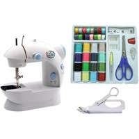 Michley Mini Sewing Machine & Accessories 3-Piece