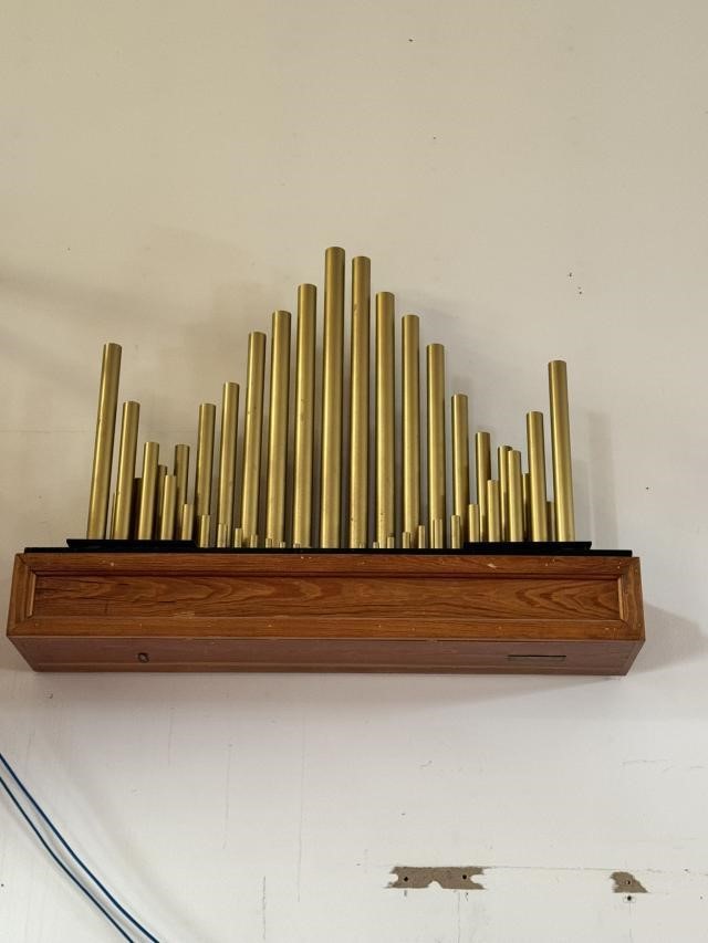 Vintage Conn Brass Pipe Organ Speaker Model 145