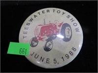 1988 Teeswater Toy Show pin