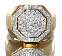 Men's Brilliant 1.00 ct Quality Diamond Ring