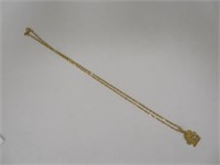 10k Gold Necklace with Pendant - 2.10 grams