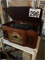 Electrohome radio, Record player, and tape player